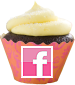 Bella Cupcake Couture Facebook, Chocolate Cupcake in Orange Swirl Cupcake Wrapper