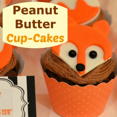 Peanut Butter Cup Cupcake Recipe with Peanut Butter Frosting