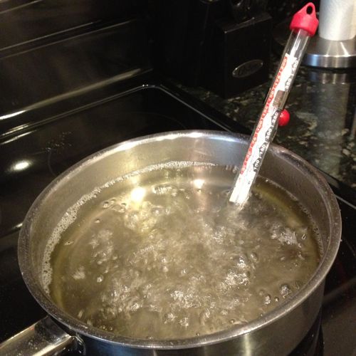 Popcorn Ball Recipe with Candy Thermometer