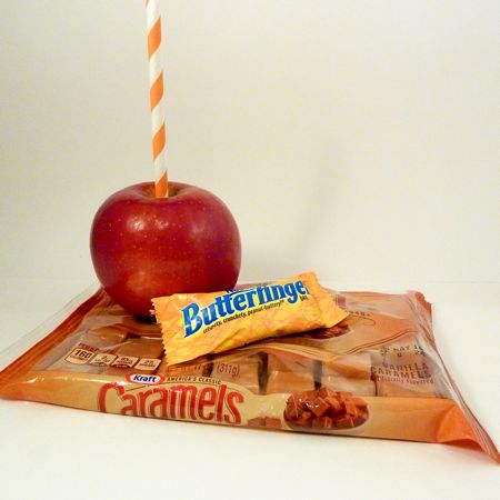 Butterfinger Caramel Apple Recipe