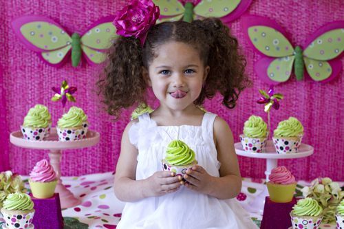 Butterfly and Polka Dots Birthday Party