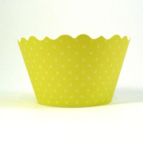 Cupcake wrappers- Chartreuse (includes 50)
