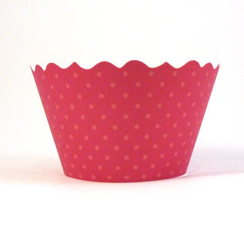 Cupcake Wrappers- Red (includes 50)