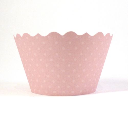 Cupcake Wrappers- Soft Pink (includes 50)