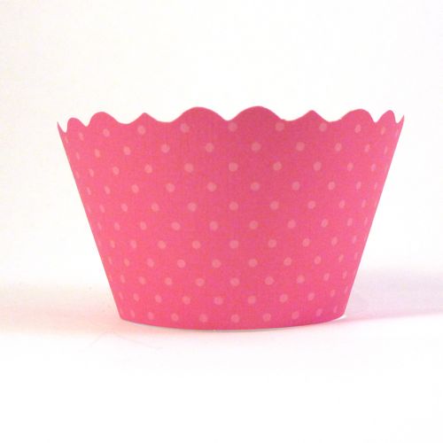 Cupcake Wrappers- Honeysuckle Pink (includes 50)