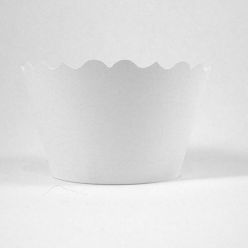 Cupcake Wrappers White (includes 50)