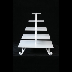 Stands 5-Tiered Carrie Marie Cupcake Tree Square Detachable
