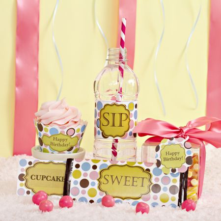 Petite Party Kits- Dorothy Polka Dots