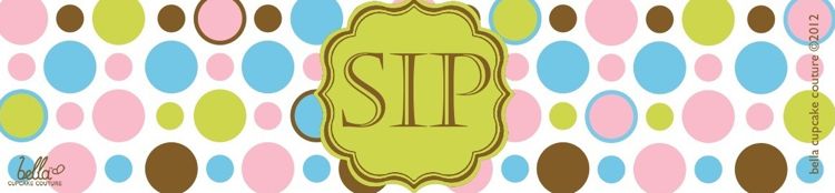 Labels Beverage Bottle Wraps- Polkadots