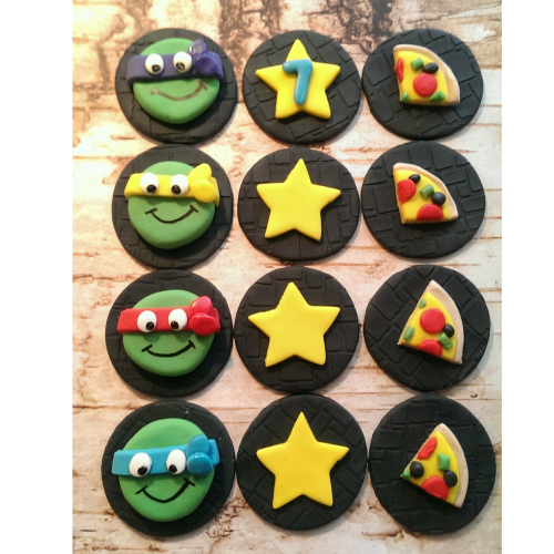 Teenage Mutant Ninja Turtle Cupcake Party With Cupcake Covers