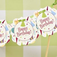 Itty Bitty Banner- Happy Birthday                         