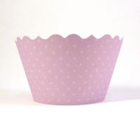 Cupcake Wrappers - Soft Purple (includes 12)