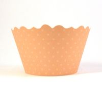 Cupcake Wrappers- Peach (includes 50)