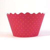 Cupcake Wrappers- Red (includes 50)