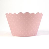 Cupcake Wrappers- Soft Pink (includes 50)