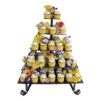 Stands 5-Tiered Carrie Marie Cupcake Tree Square Detachable