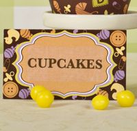 Place Cards- Baby Blocks