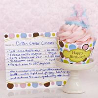 Recipe Cards- Polkadots