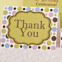 Thank You Cards- Polkadots