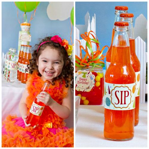 Bottle Wrap Labels
